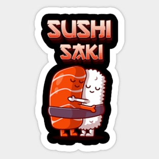 Sushi saki Sticker